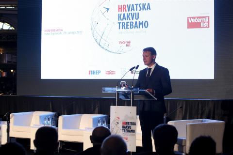 Konferencija s temom: "Hrvatska kakvu trebamo - Brendiranje Hrvatske", Zagreb, 29. svibnja 2017. (foto: Večernji list/Boris Ščitar)