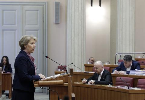 Foreign Ministry State Secretary Adreja Metelko-Zgombić (Photo: Hina/Tomislav Pavlek)