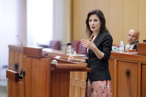 MP Dalija Orešković (The Centre Party); Photo by Hina/Edvard Šušak