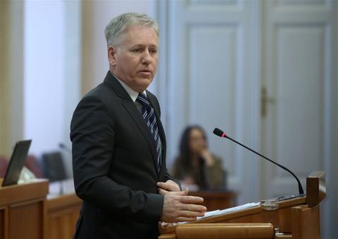 The Interior Ministry State Secretary Žarko Katić (Photo by Hina/Daniel Cerić)
