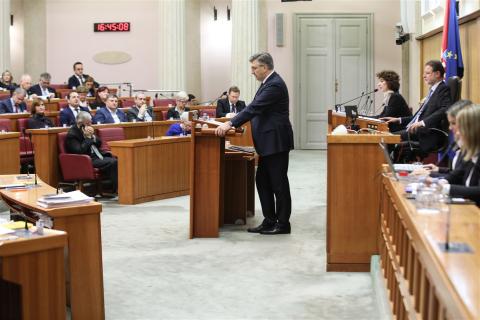 Prime Minister Andrej Plenković (Photo by Hina/Admir Buljubašić)
