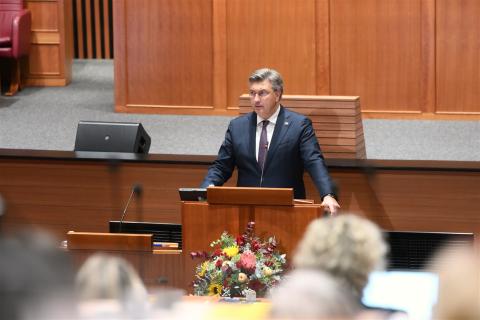 Prime Minister Andrej Plenković (Photo: The Government of the Republic of Croatia/Damir Galić)