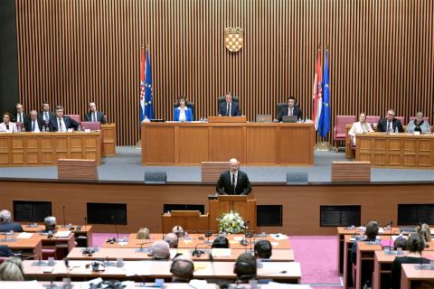 Ukrainian Prime Minister Denys Shmyhal (Photo: Croatian Parliament)