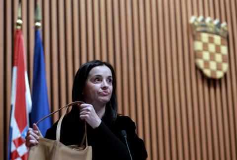 Minister for Environmental Protection and the Green Transition, Marija Vučković (Photo: Hina/Tomislav Pavlek)