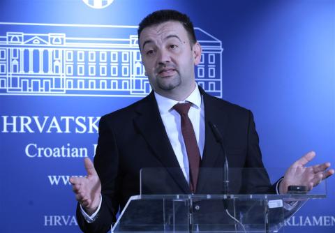 MP Marijan Pavlicek (Croatian Sovereignists), Photo: Hina/Tomislav Pavlek