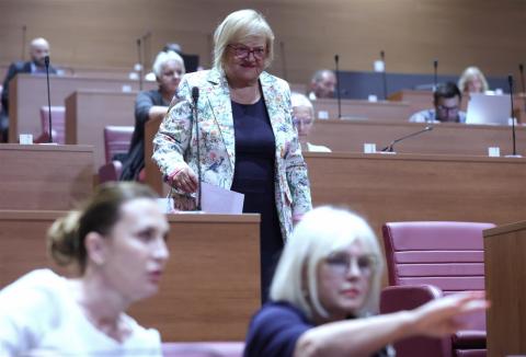MP Anka Mrak Taritaš (HSS, GLAS, DOSIP), Photo: Hina/Tomislav Pavlek