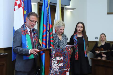 Speaker of the Croatian Parliament Gordan Jandroković (Archive Photo: Marking the World Romani Language Day in the Croatian Parliament in 2022/Photo by Croatian Parliament)