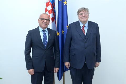 Tomislav Josić i Pascal Hector (Foto: Hrvatski sabor)