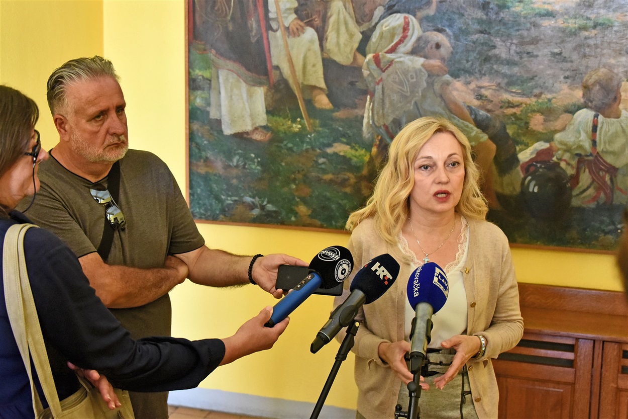 The Croatian Parliament's Agriculture Committee's chairwoman Marijana Petir (Photo: Hina)